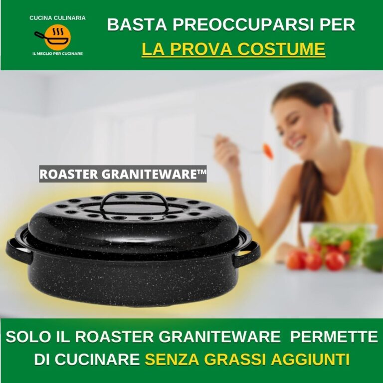 Granito rostiera con coperchio