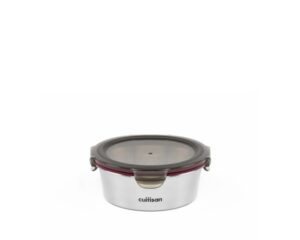 Contenitore per alimenti inox 640ml rotondo