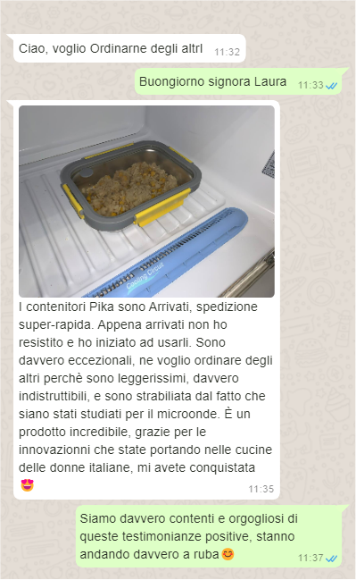 Pika Contenitori per alimenti in acciaio inox - Cucina Culinaria